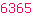 6365